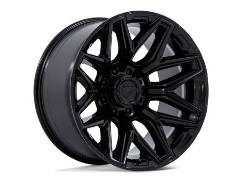 FLUX - Gloss Black - 20X9 Wheel (w/8X165.1mm Bolt Pattern, 5.04" Backspacing & 1mm Offset) by Fuel