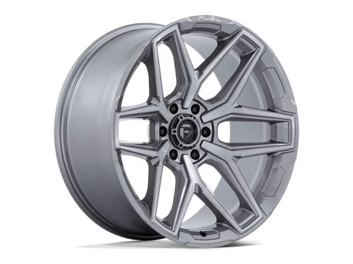FLUX - Platinum - 17X9 Wheel (w/6X139.7mm Bolt Pattern, 5.04" Backspacing & 1mm Offset) by Fuel