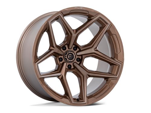 FLUX - Platinum Bronze - 17X9 Wheel (w/5X127mm Bolt Pattern, 4.53" Backspacing & -12mm Offset) by Fuel