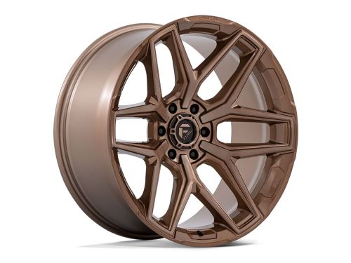 FLUX - Platinum Bronze - 17X9 Wheel (w/6X139.7mm Bolt Pattern, 5.04" Backspacing & 1mm Offset) by Fuel