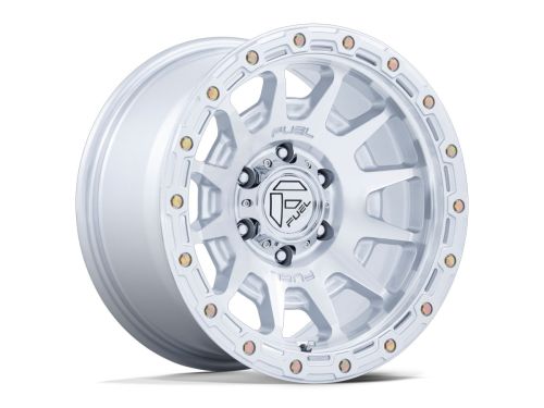 Fortress Fc884 - Gloss Silver (w/Machined Face) - 18X9 Wheel (w/6X135mm Bolt Pattern, 5.04" Backspacing & 1mm Offset) by Fuel