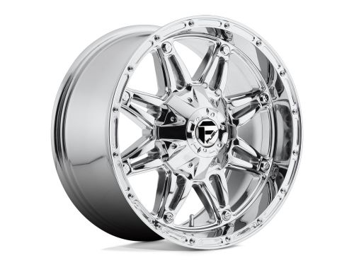 Hostage D530 - Chrome Plated - 17X9 Wheel (w/6x135mm Bolt Pattern, 5.04" Backspacing & 1mm Offset) by Fuel
