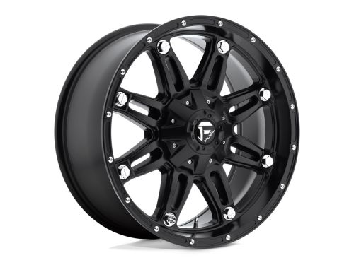 Hostage D531 - Matte Black - 17X8.5 Wheel (w/5x114.3mm Bolt Pattern, 6.25" Backspacing & 38mm Offset) by Fuel