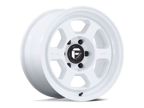 Hype Fc860 - Gloss White - 17X8.5 Wheel (w/6X139.7mm Bolt Pattern, 4.36" Backspacing & -10mm Offset) by Fuel