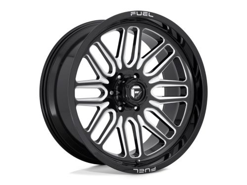 Ignite D662 - Gloss Black Milled - 20X10 Wheel (w/8X165.1mm Bolt Pattern, 4.79" Backspacing & -18mm Offset) by Fuel