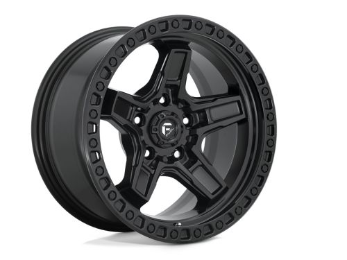 Kicker D697 - Matte Black - 17X9 Wheel (w/5X127mm Bolt Pattern, 5.04" Backspacing & 1mm Offset) by Fuel
