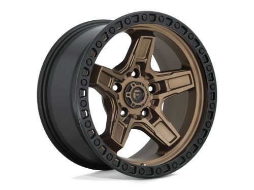 Kicker D699 - Matte Bronze Black Bead Ring - 17X9 Wheel (w/5X127mm Bolt Pattern, 4.53" Backspacing & -12mm Offset) by Fuel