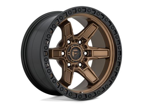 Kicker D699 - Matte Bronze Black Bead Ring - 17X9 Wheel (w/6X139.7mm Bolt Pattern, 5.04" Backspacing & 1mm Offset) by Fuel