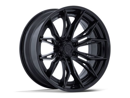 Mutiny Fc404 - Matte Black (w/Gloss Black Lip) - 22X10 Wheel (w/6X135mm Bolt Pattern, 4.79" Backspacing & -18mm Offset) by Fuel