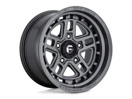 Nitro D668 - Matte Gun Metal - 17X9 Wheel (w/6X139.7mm Bolt Pattern, 5.04" Backspacing & 1mm Offset) by Fuel
