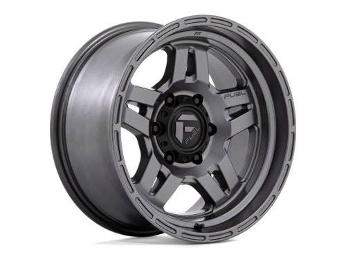 Oxide D801 - Matte Gunmetal - 17X8.5 Wheel (w/6X139.7mm Bolt Pattern, 4.79" Backspacing & 1mm Offset) by Fuel