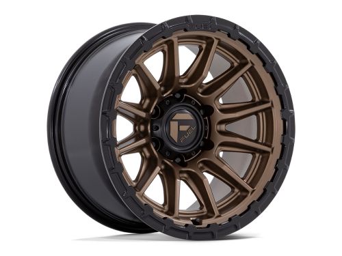 Piston Fc866 - Matte Bronze Wheel (w/Gloss Black Li - 17X8.5 Wheel (w/6X139.7mm Bolt Pattern, 5.73" Backspacing & 25mm Offset) by Fuel