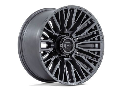 Rebar D848 - Matte Gunmetal - 20X10 Wheel (w/8X165.1mm Bolt Pattern, 4.79" Backspacing & -18mm Offset) by Fuel