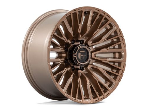 Rebar D850 - Platinum Bronze Milled - 20X10 Wheel (w/8X165.1mm Bolt Pattern, 4.79" Backspacing & -18mm Offset) by Fuel