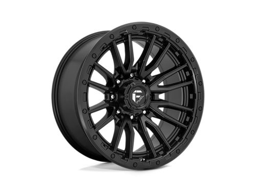 Rebel D679 - Matte Black - 22X10 Wheel (w/8X165.1mm Bolt Pattern, 4.79" Backspacing & -18mm Offset) by Fuel