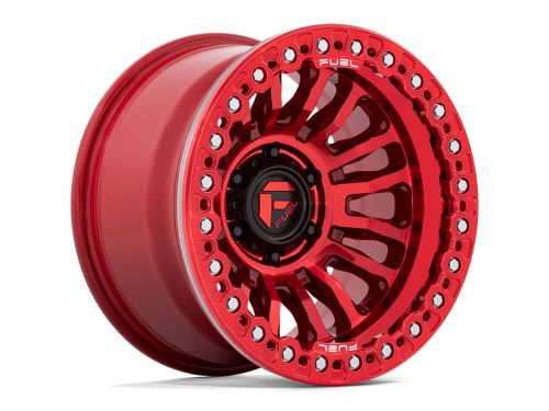 Rincon Beadlock Fc125 - Candy Red - 17X9 Wheel (w/5X127mm Bolt Pattern, 3.5" Backspacing & -38mm Offset) by Fuel