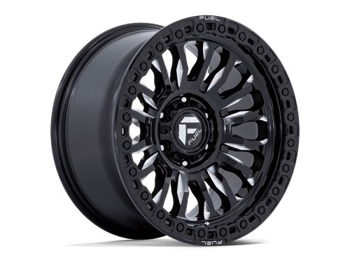 Rincon Fc857 - Gloss Black Milled - 17X9 Wheel (w/8X165.1mm Bolt Pattern, 5.04" Backspacing & 1mm Offset) by Fuel