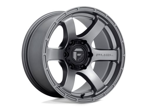 Rush D767 - Matte Gun Metal - 17X9 Wheel (w/6X139.7mm Bolt Pattern, 5.04" Backspacing & 1mm Offset) by Fuel