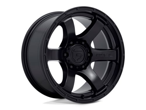 Rush D766 - Satin Black - 17X9 Wheel (w/6X139.7mm Bolt Pattern, 5.04" Backspacing & 1mm Offset) by Fuel