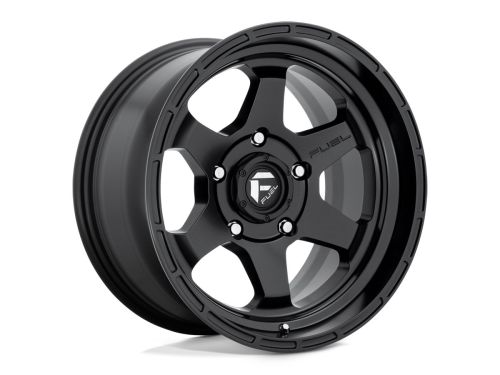 Shok D664 - Matte Black - 17X9 Wheel (w/5X127mm Bolt Pattern, 5.04" Backspacing & 1mm Offset) by Fuel