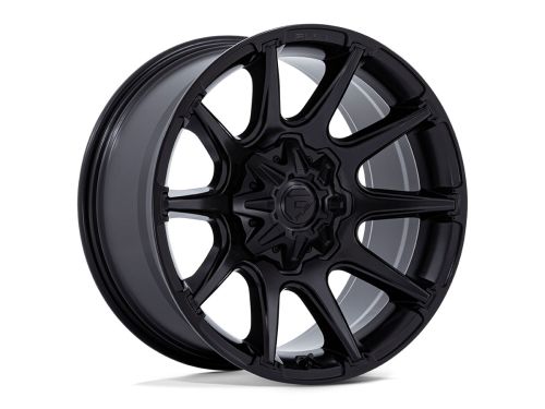 Super C Fc880 - Matte Black - 20X9 Wheel (w/5x127mm Bolt Pattern, 5.04" Backspacing & 1mm Offset) by Fuel