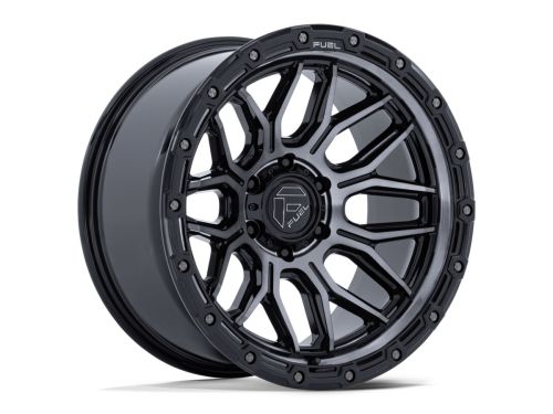 Surge Fc881 - Gloss Black Machined (w/Gtcc) - 17X9 Wheel (w/6X135mm Bolt Pattern, 5.79" Backspacing & 20mm Offset) by Fuel