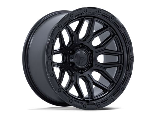 Surge Fc881 - Matte Black (w/Gloss Black Lip) - 17X9 Wheel (w/6X135mm Bolt Pattern, 5.79" Backspacing & 20mm Offset) by Fuel