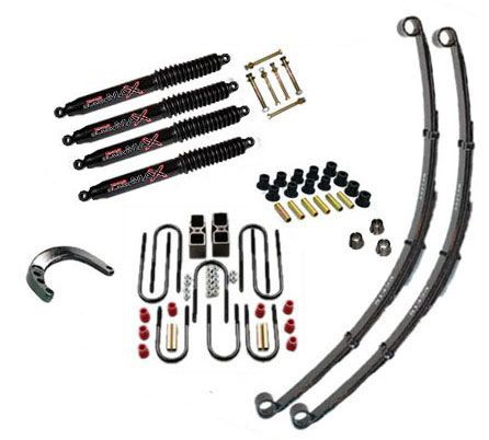 4" 1973-1987 Chevy 1/2 ton Pickup 4WD Budget Lift Kit by Jack-It