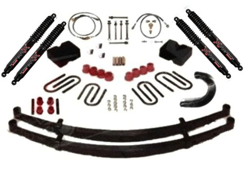6" 1967-1972 Chevy 1/2 & 3/4 ton Pickup 4WD Budget Lift Kit by Jack-It