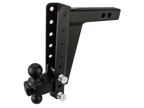 2" Heavy Duty Adjustable Ball Mount Hitch (10" Drop/Rise) by BulletProof
