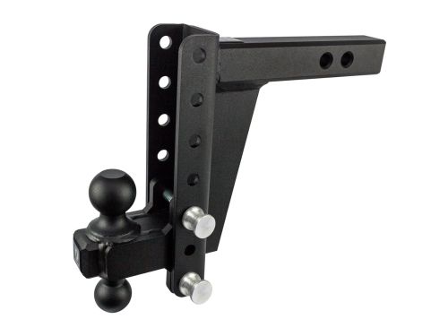 2" Heavy Duty Adjustable Ball Mount Hitch (8" Drop/Rise) by BulletProof