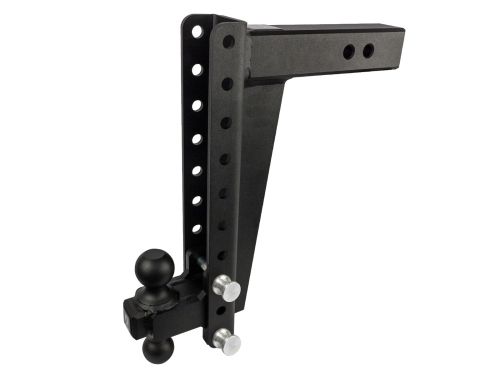 2.5" Heavy Duty Adjustable Ball Mount Hitch (14" Drop/Rise) by BulletProof