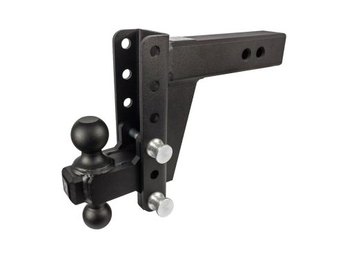 2.5" Heavy Duty Adjustable Ball Mount Hitch (6" Drop/Rise) by BulletProof