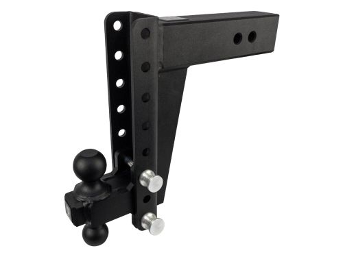 3" Heavy Duty Adjustable Ball Mount Hitch (10" Drop/Rise) by BulletProof