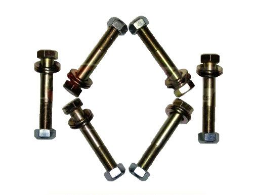 Pickup 1/2 ton & Ramcharger 1972-1993 Dodge 4WD - Rear Leaf Spring Eye and Shackle Bolt Kit by Jack-It