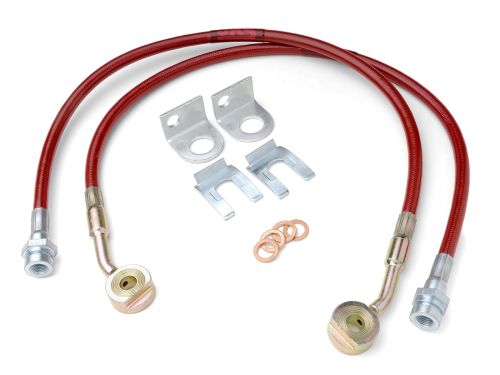 Grand Cherokee 1993-1998 Jeep 4wd (w/ 4" - 6" Lift) - Front Extended Brake Lines by JKS