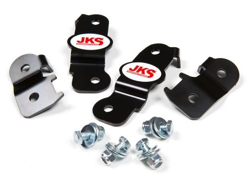 Wrangler JK 2007-2018 Jeep 4WD (w/2 to 4.5" lift) - Front & Rear Brake Line Relocation Kit by JKS