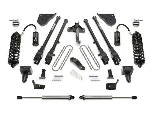 4" 2023-2026 Ford F250 / F350 (Diesel engine) 4WD 4-Link Lift Kit w/Dirt Logic 4.0 Reservoir Coilovers by Fabtech