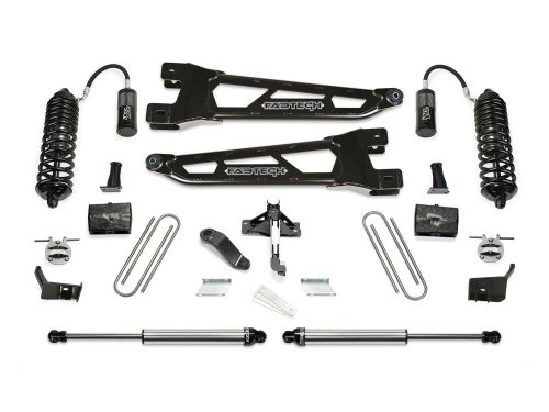6" 2023-2026 Ford F450/F550 4WD (w/Diesel Engine) Dirt Logic 4.0 Coilover Radius Arm Lift Kit by Fabtech