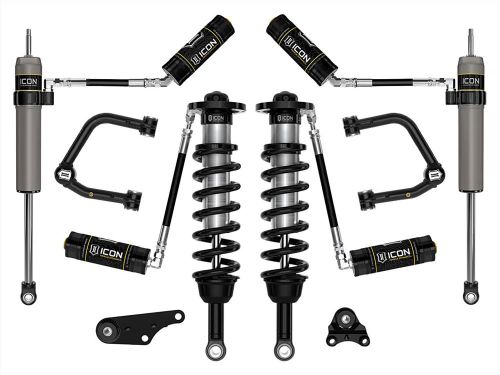 1.25-3" 2024-2026 Toyota Tacoma 4wd Coilover Lift Kit (w/Tubular Upper Control Arms) by ICON Vehicle Dynamics - Stage 4