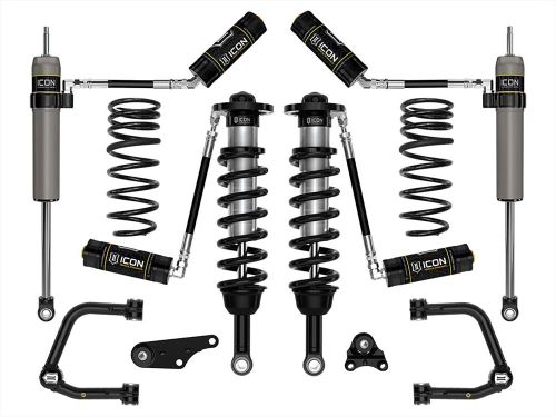 1.25-3" 2024-2026 Toyota Tacoma 4wd Coilover Lift Kit (w/Tubular Upper Control Arms & .5" Rear Coil Springs) by ICON Vehicle Dynamics - Stage 4
