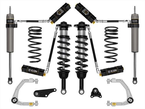 1.25-3" 2024-2026 Toyota Tacoma 4wd Coilover Lift Kit (w/Billet Upper Control Arms & .5" Rear Coil Springs) by ICON Vehicle Dynamics - Stage 5