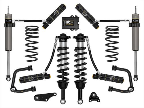 1.25-3" 2024-2026 Toyota Tacoma 4wd Coilover Lift Kit (w/Tubular Upper Control Arms & .5" Rear Coil Springs) by ICON Vehicle Dynamics - Stage 6