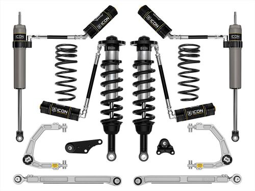 1.25-3" 2024-2026 Toyota Tacoma 4wd Coilover Lift Kit (w/Billet Upper Control Arms & .5" Rear Coil Springs) by ICON Vehicle Dynamics - Stage 7
