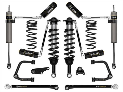1.25-3" 2024-2026 Toyota Tacoma 4wd Coilover Lift Kit (w/Tubular Upper Control Arms & .5" Rear Coil Springs) by ICON Vehicle Dynamics - Stage 8