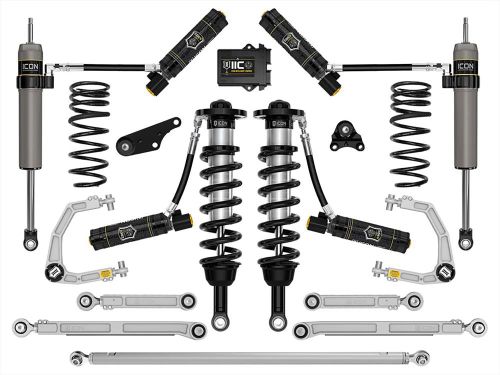 1.25-3" 2024-2026 Toyota Tacoma 4wd Coilover Lift Kit (w/Billet Upper Control Arms & .5" Rear Coil Springs) by ICON Vehicle Dynamics - Stage 13
