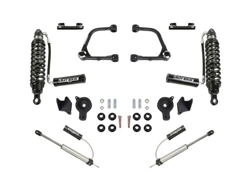 3" 2024-2026 Toyota Tacoma 4WD Uni-Ball Upper Control Arm Lift Kit (w/2.5 Dirt Logic Coilovers & Shocks) by Fabtech