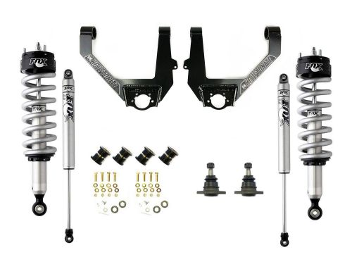 2" 2007-2018 Chevy Silverado 1500 (w/factory cast steel control arms) - Stage 3 Leveling Kit (with Fox 2.0 Shocks) by Kryptonite