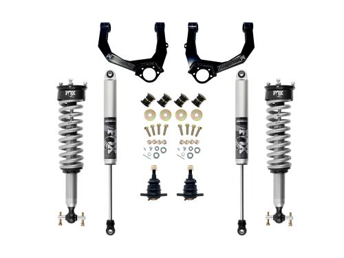 2" 2019-2026 Chevy Silverado 1500 4WD & 2WD - Stage 3 Leveling Kit (with Fox 2.0 Shocks & Coilovers) by Kryptonite