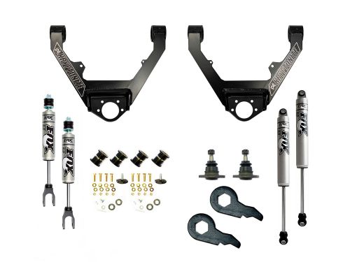 2" 1999-2006 Chevy Silverado 1500 4WD - Stage 3 Leveling Kit (with Fox 2.0 Shocks) by Kryptonite